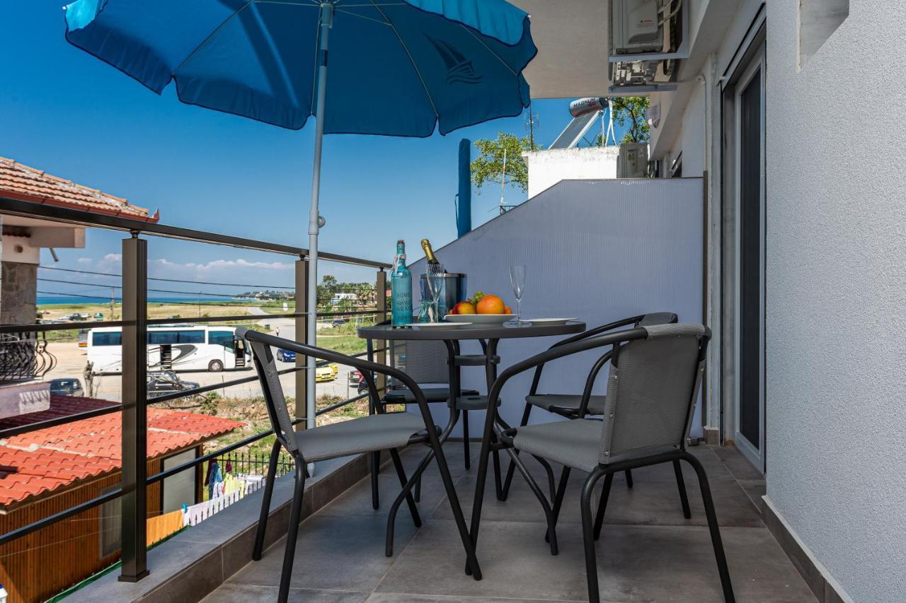 Halkidiki Beach Apartments 2 Nea Kalikratia Vergia Beach Nea Kallikrateia Kültér fotó