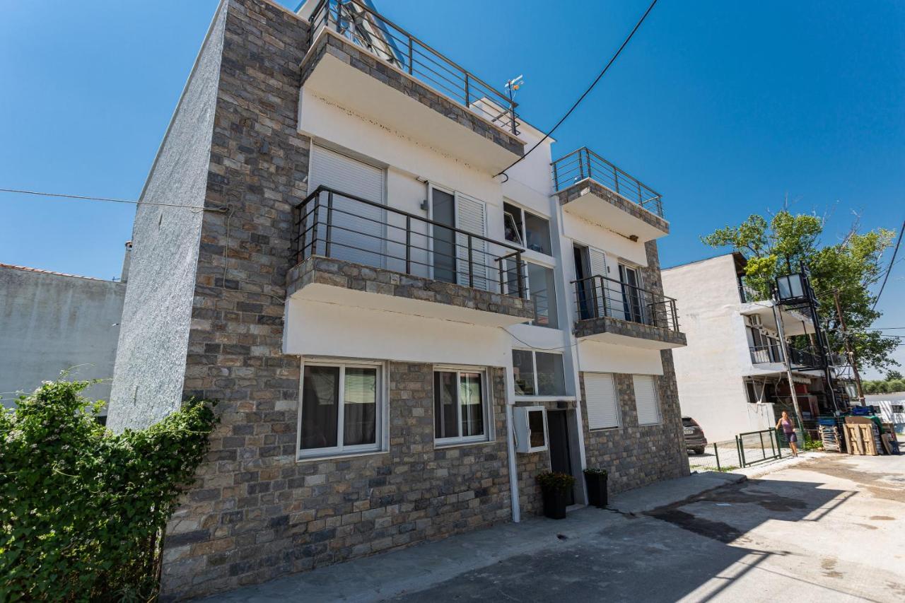 Halkidiki Beach Apartments 2 Nea Kalikratia Vergia Beach Nea Kallikrateia Kültér fotó