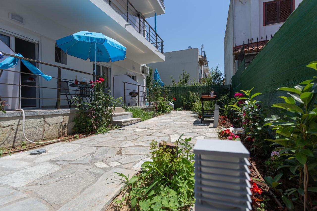 Halkidiki Beach Apartments 2 Nea Kalikratia Vergia Beach Nea Kallikrateia Kültér fotó