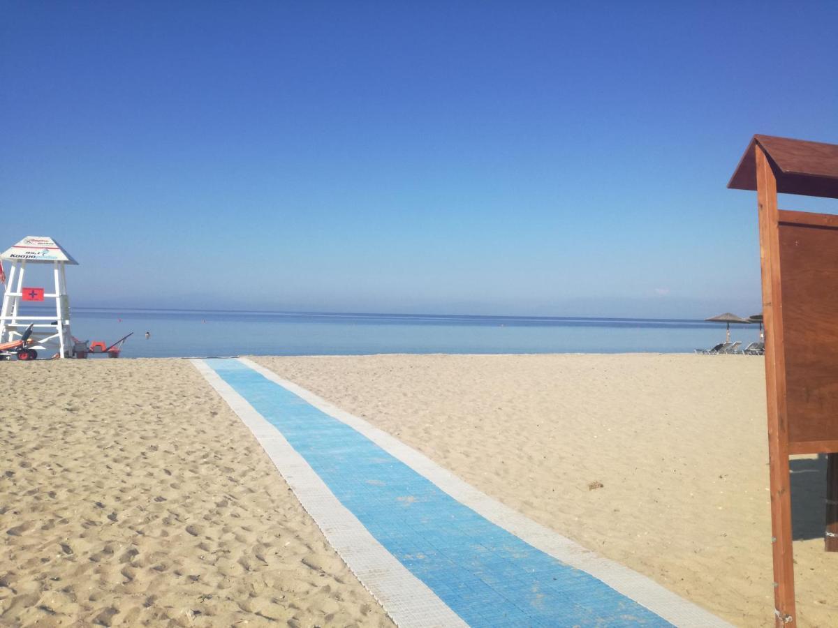 Halkidiki Beach Apartments 2 Nea Kalikratia Vergia Beach Nea Kallikrateia Kültér fotó