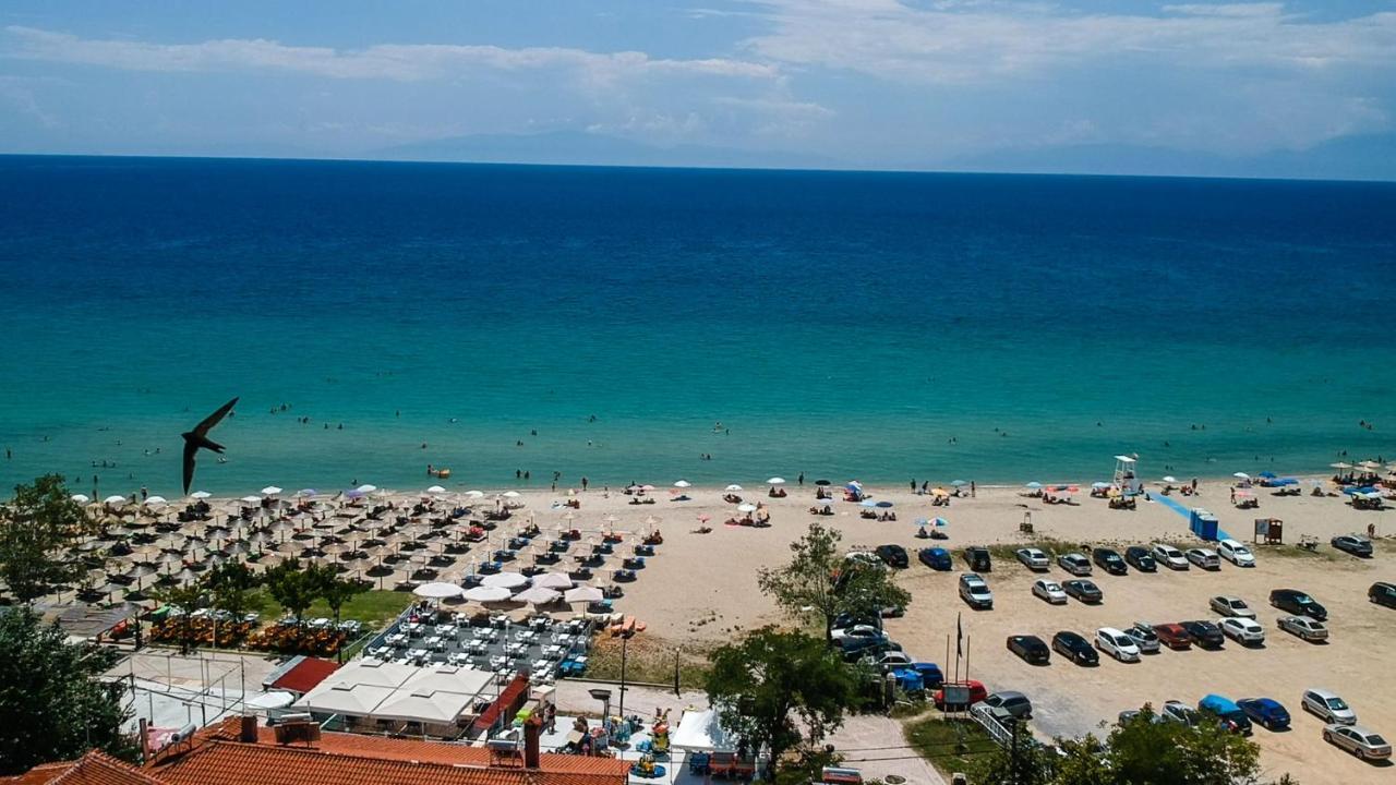 Halkidiki Beach Apartments 2 Nea Kalikratia Vergia Beach Nea Kallikrateia Kültér fotó